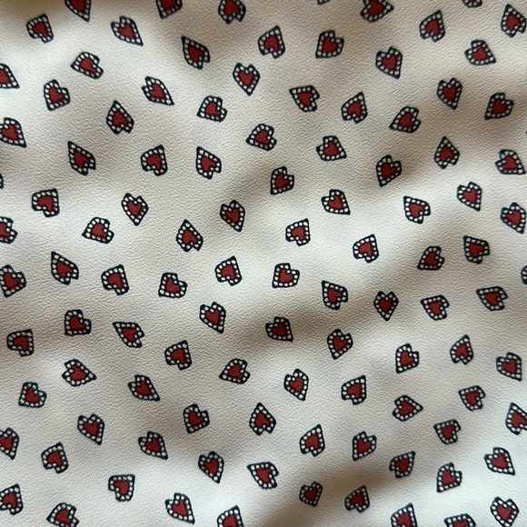 Ann Taylor ♥️ mixed-media blouse - Picture 2 of 6